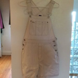 GAP overall shorts
